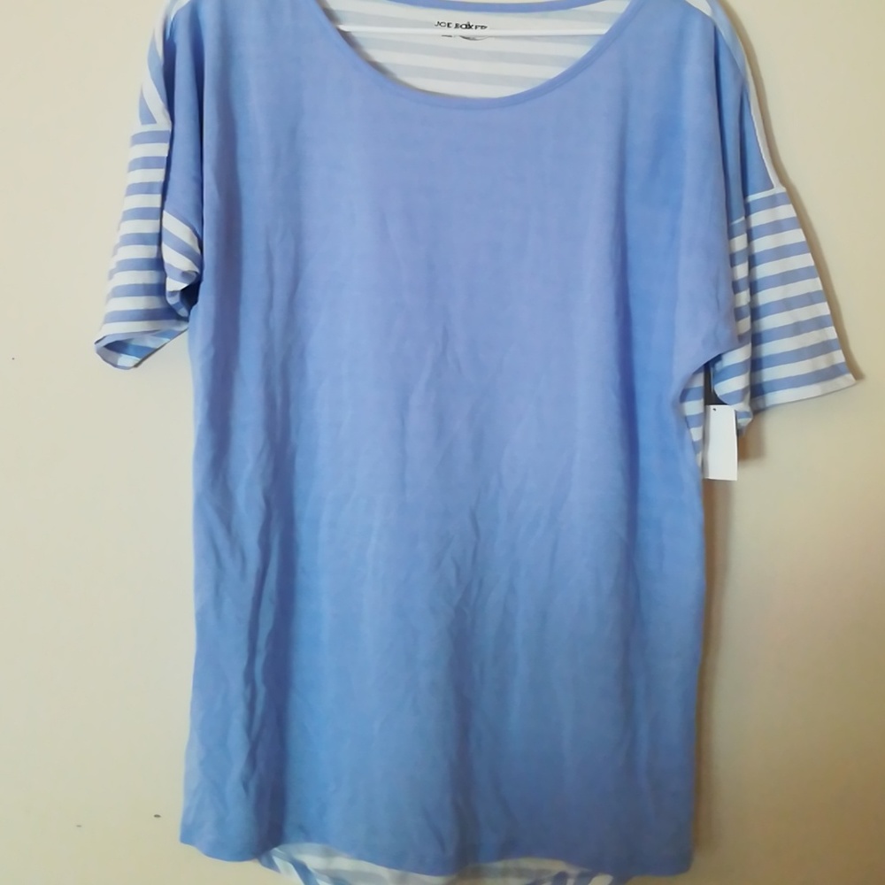 New Sky Blue T-Shirt Dress